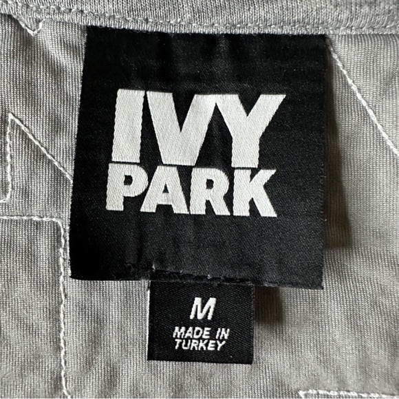 Ivy Park Hooded Embroidered Logo Sleeveless Vest - Picture 7 of 8